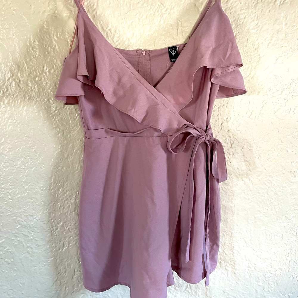 Windsor Tie Waist Romper